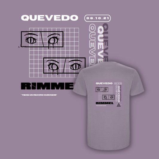 "Rimmel" de Quevedo: una camiseta que lleva la música a otro nivel
