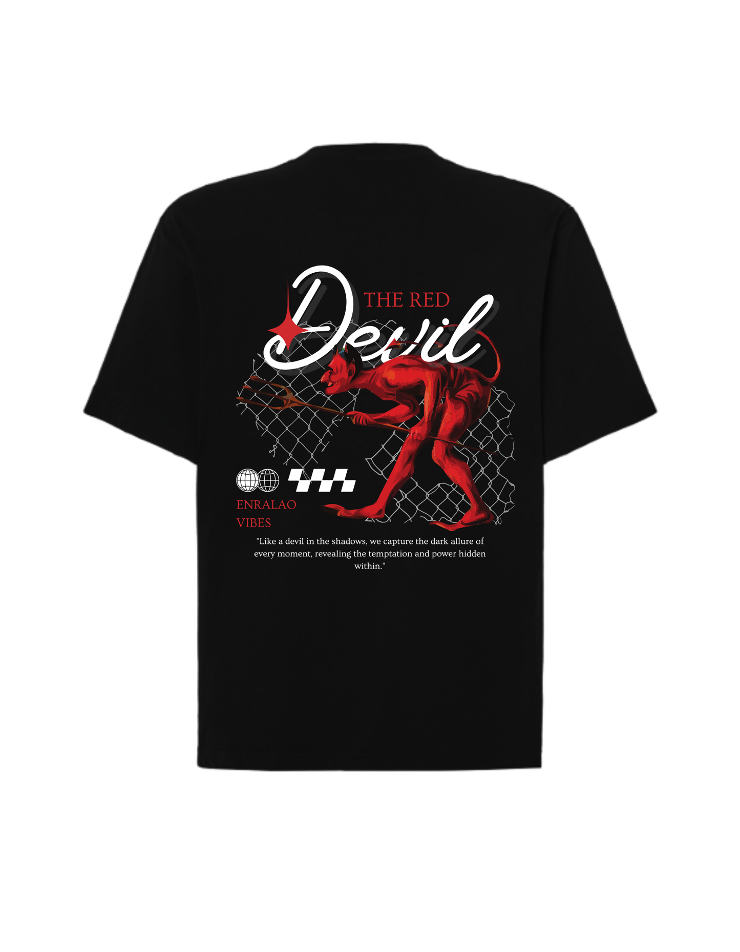 Camiseta The Red Devil – Enralao Vibes
