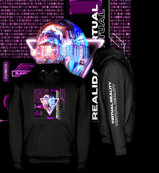 "Realidad Virtual" — La sudadera que te transporta al mundo digital