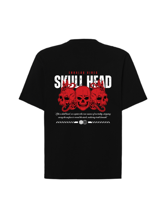 Camiseta Skull Head – Enralao Vibes