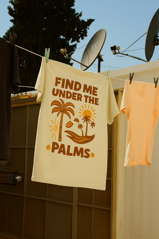 Camiseta Under the Palms – Enralao Vibes