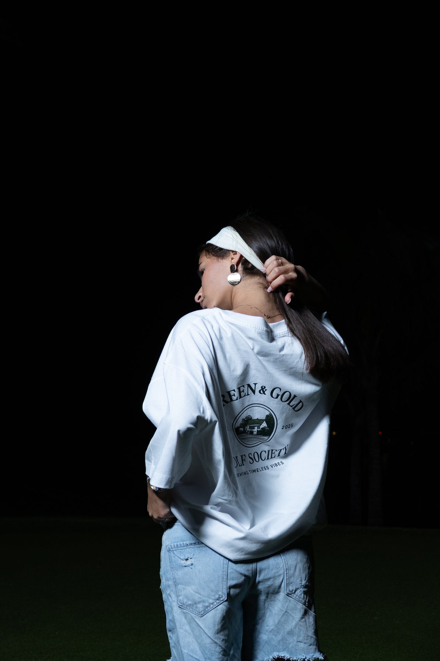 Green & Gold Tee– Enralao Vibes