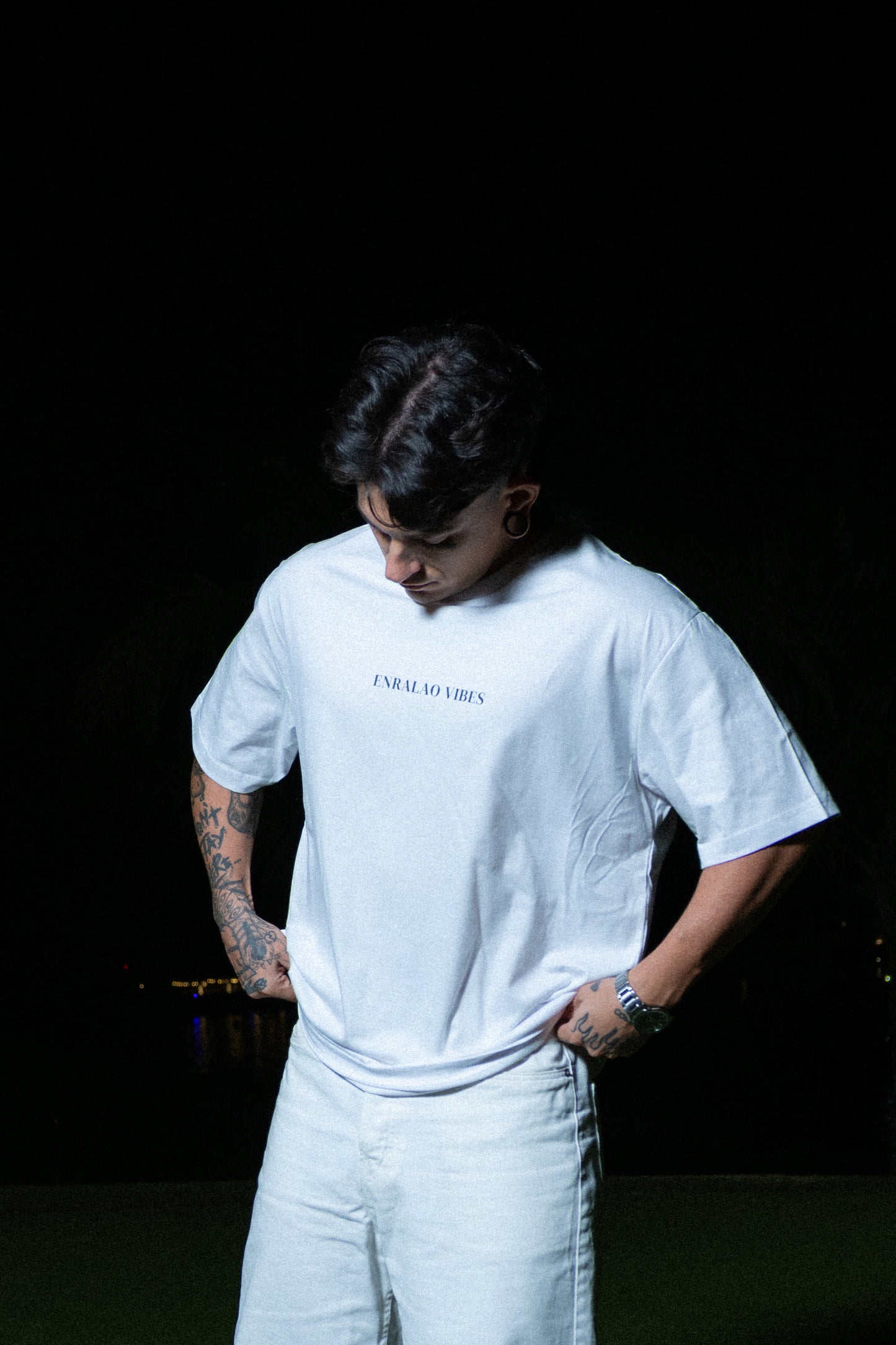 Green & Gold Tee– Enralao Vibes