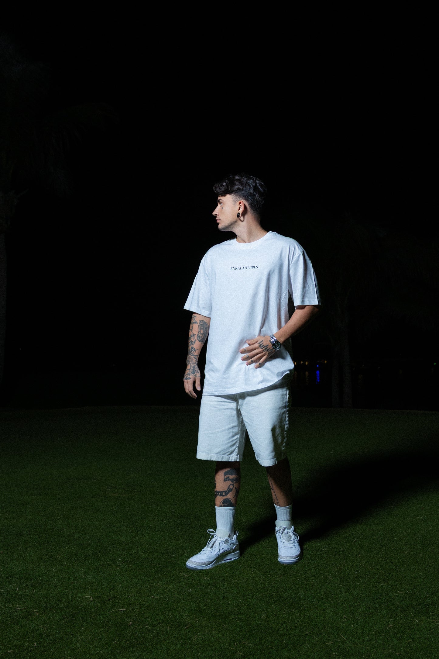 Green & Gold Tee– Enralao Vibes