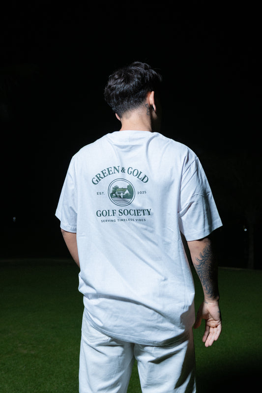 Green & Gold Tee– Enralao Vibes