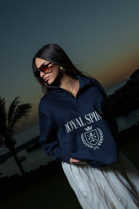 Royal Spirit Half-Zip – Enralao Vibes